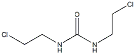 1,3-bis(2-chloroethyl)urea Struktur