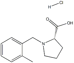 (S)-alpha-(2-methyl-benzyl)-proline hydrochloride Struktur