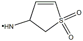 (1,1-Dioxo-2,3-dihydro-1H-thiophen-3-ylamino)- Struktur