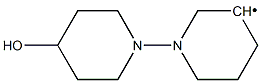 (4-Hydroxy-piperidin-1-yl)-piperidin-3-yl- Struktur