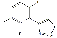 [4-(2,3,6-Trifluoro-phenyl)-thiazol-2-yl]- Struktur