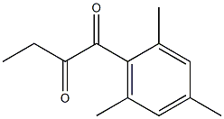 1-(2,4,6-Trimethyl-phenyl)-butane-1,2-dione Struktur