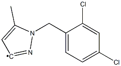 1-(2,4-Dichloro-benzyl)-5-methyl-1H-pyrazol-3-yl Struktur