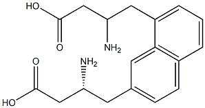 3-amino-4-phenylbutanoic acid (beta-homophenylalanine) Struktur