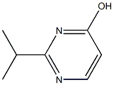 2-(1-methylethyl)pyrimidin-4-ol Struktur