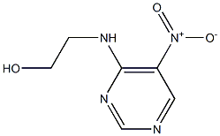 2-[(5-nitropyrimidin-4-yl)amino]ethanol Struktur