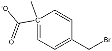 1-[4-BROMO METHYL] METHYL BENZOATE Struktur