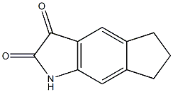 1,5,6,7-TETRAHYDRO-1-AZA-S-INDACENE-2,3-DIONE Struktur