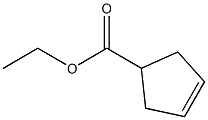 ethyl cyclopent-3-ene-1-carboxylate Struktur