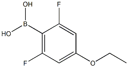 2,6-Difluoro-4-ethoxyphenylboronic acid Struktur