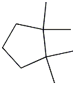 1,1,2,2-tetramethylcyclopentane Struktur