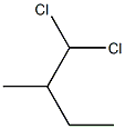 1,1-dichloro-2-methylbutane Struktur