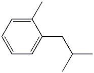 1-methyl-2-isobutylbenzene Struktur