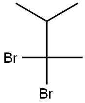 2,2-dibromo-3-methylbutane Struktur