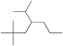 2,2-dimethyl-4-isopropylheptane Struktur