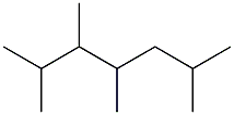 2,3,4,6-tetramethylheptane Struktur