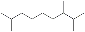 2,3,8-trimethylnonane Struktur