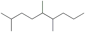 2,5,6-trimethylnonane Struktur