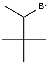 2-bromo-3,3-dimethylbutane Struktur