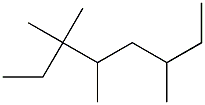 3,3,4,6-tetramethyloctane Struktur