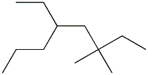 3,3-dimethyl-5-ethyloctane Struktur