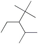 3-ethyl-2,2,4-trimethylpentane Struktur