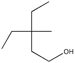 3-methyl-3-ethyl-1-pentanol Struktur