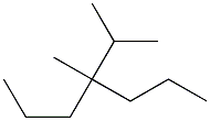 4-methyl-4-isopropylheptane Struktur