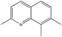 7,8-DIMETHYLQUINALDINE Struktur