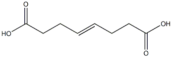 4-OCTENE-1,8DIOIC ACID Struktur