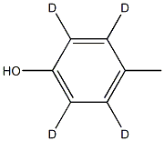 4-CRESOL-2,3,5,6-D4 Struktur