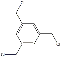 1,3,5-TRI(CHLOROMETHYL)BENZENE Struktur