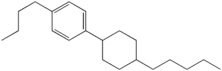 1-(4-PENTYLCYCLOHEXYL)-4-BUTYLBENZENE Struktur