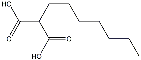 heptylmalonic acid Struktur