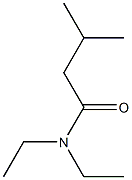 isovaleryldiethylamine Struktur