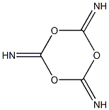 sym-trioxanetriimine Struktur