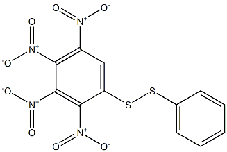 tetranitrodiphenyl disulfide Struktur