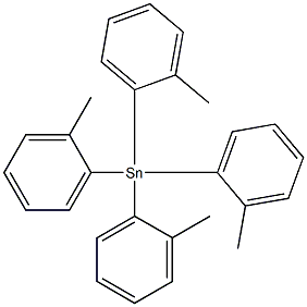 tetra-o-tolyltin Struktur