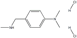 N-methyl-4-(dimethylamino)benzylmine Dihydrochloride Struktur