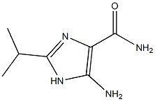 5-AMINO-2-ISOPROPYLIMIDAZOLE-4-CARBOXAMIDE Struktur