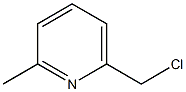 2-Methyl-6-chloromethylpyridine Struktur