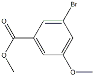 3-BROMO-5-METHOXYBENZOIC ACID METHYL ESTER Struktur