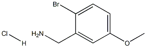 2-BROMO-5-METHOXYBENZYLAMINE Hydrochloride Struktur