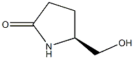 (5S)-5-(HYDROXYMETHYL)PYRROLIDIN-2-ONE Struktur