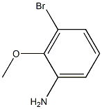 3-BROMO-2-METHOXYANILINE Struktur