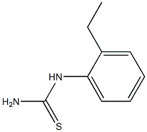 N-(2-ETHYLPHENYL)THIOUREA Struktur