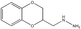 (2,3-DIHYDRO-1,4-BENZODIOXIN-2-YLMETHYL)HYDRAZINE Struktur