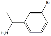 1-(3-BROMOPHENYL)ETHANAMINE Struktur