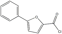 5-PHENYL-2-FUROYL CHLORIDE Struktur