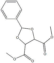 (-)-2 3-O-BENZYLIDENE-L-TARTARIC ACID DIMETHYL ESTER 99% Struktur